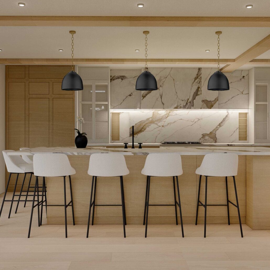 render of kitchen