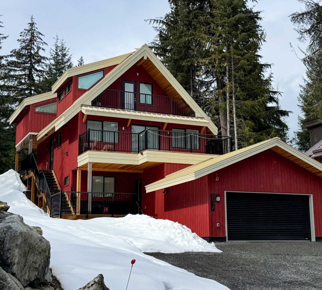 Restoration project in whistler