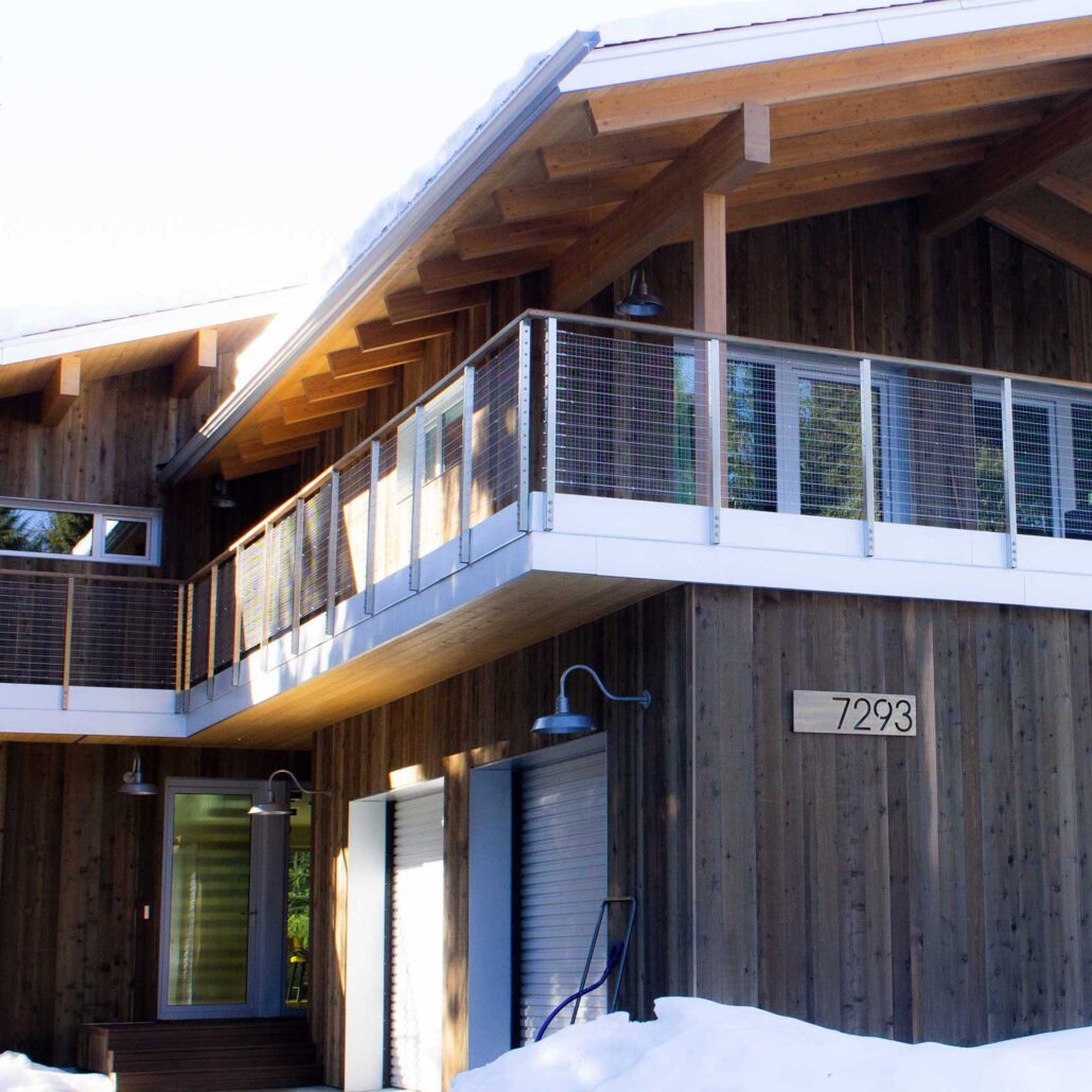 wood panel step 5 home in whistler
