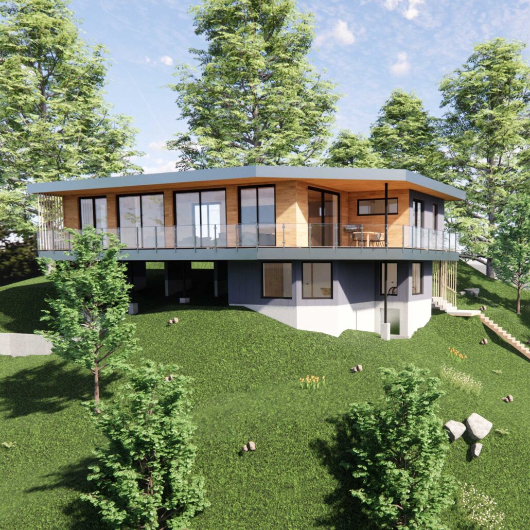 render of house