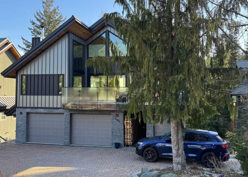whistler house with a view