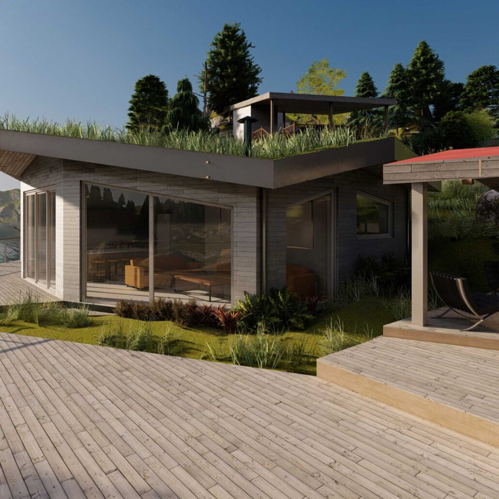 stunning eco friendly house ocean front