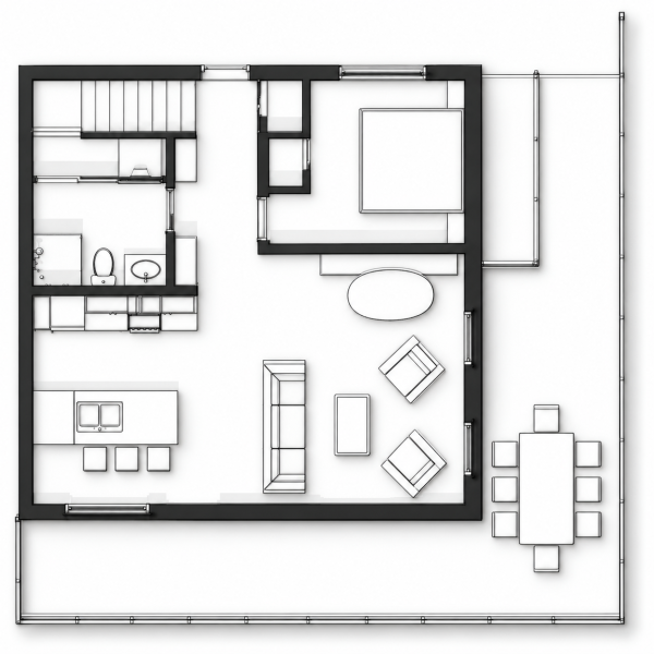 H57 Conifers 3D Floorplan